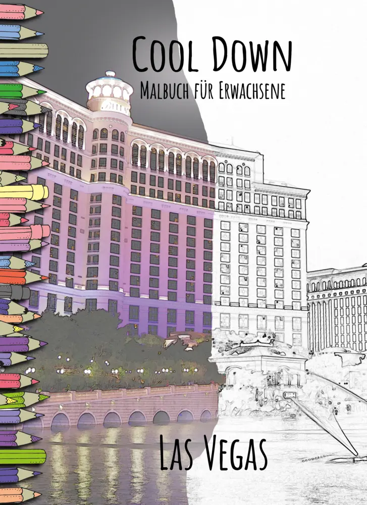 Cover: 4260068866529 | Cool Down Malbuch für Erwachsene: Las Vegas | York P. Herpers | Buch