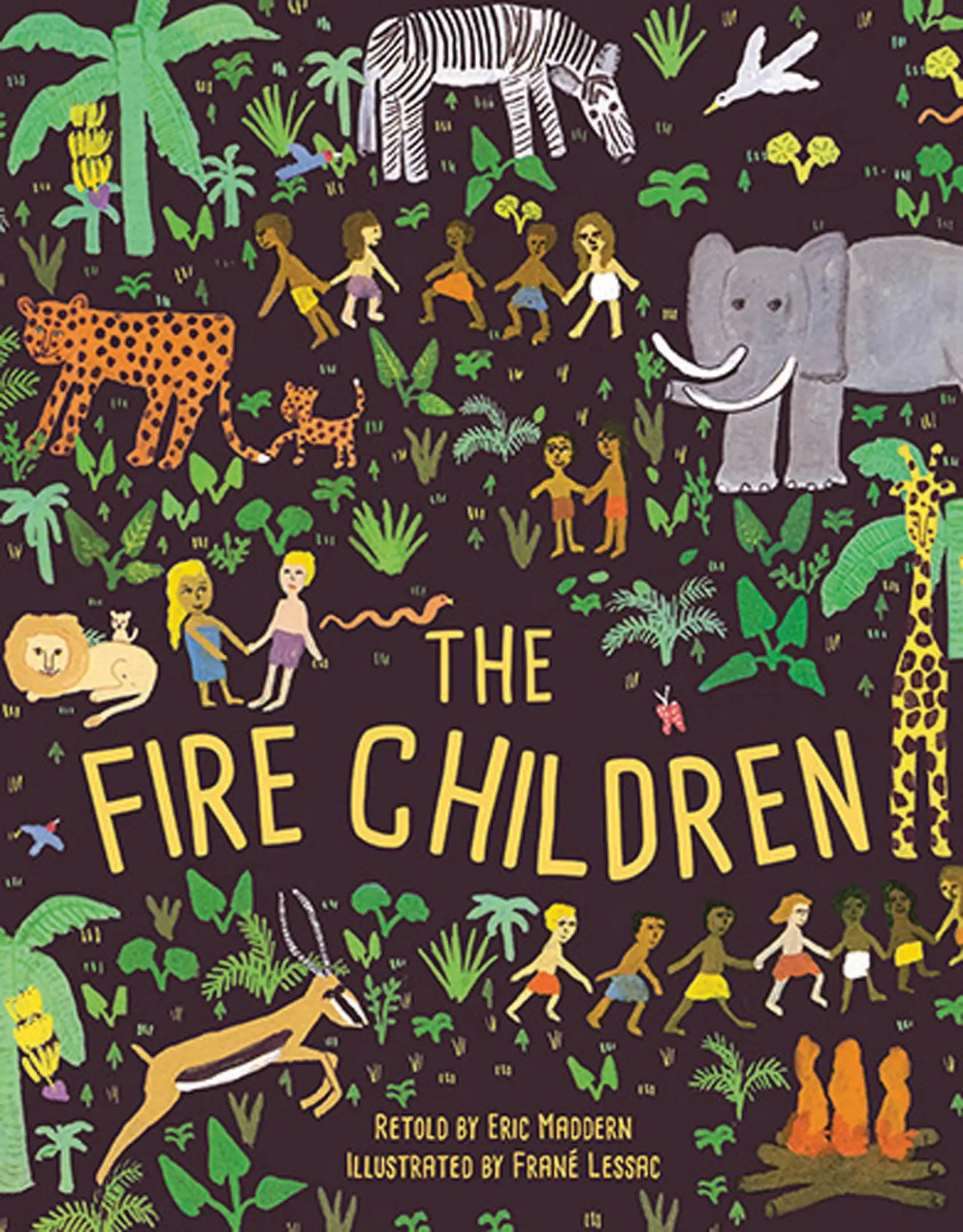 Cover: 9781847806529 | The Fire Children | A West African Folk Tale | Eric Maddern | Buch