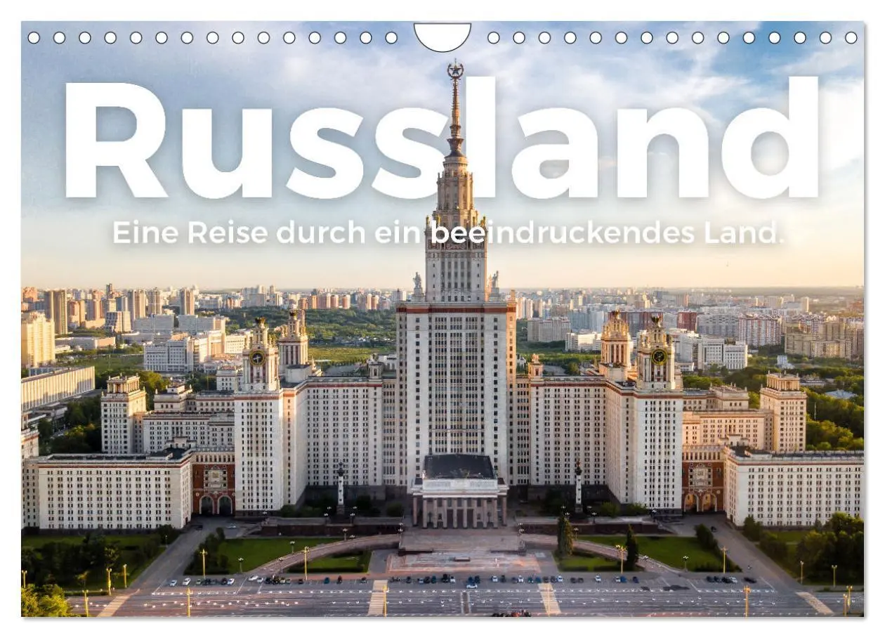 Cover: 9783457616529 | Russland - Eine Reise durch ein beeindruckendes Land. (Wandkalender...