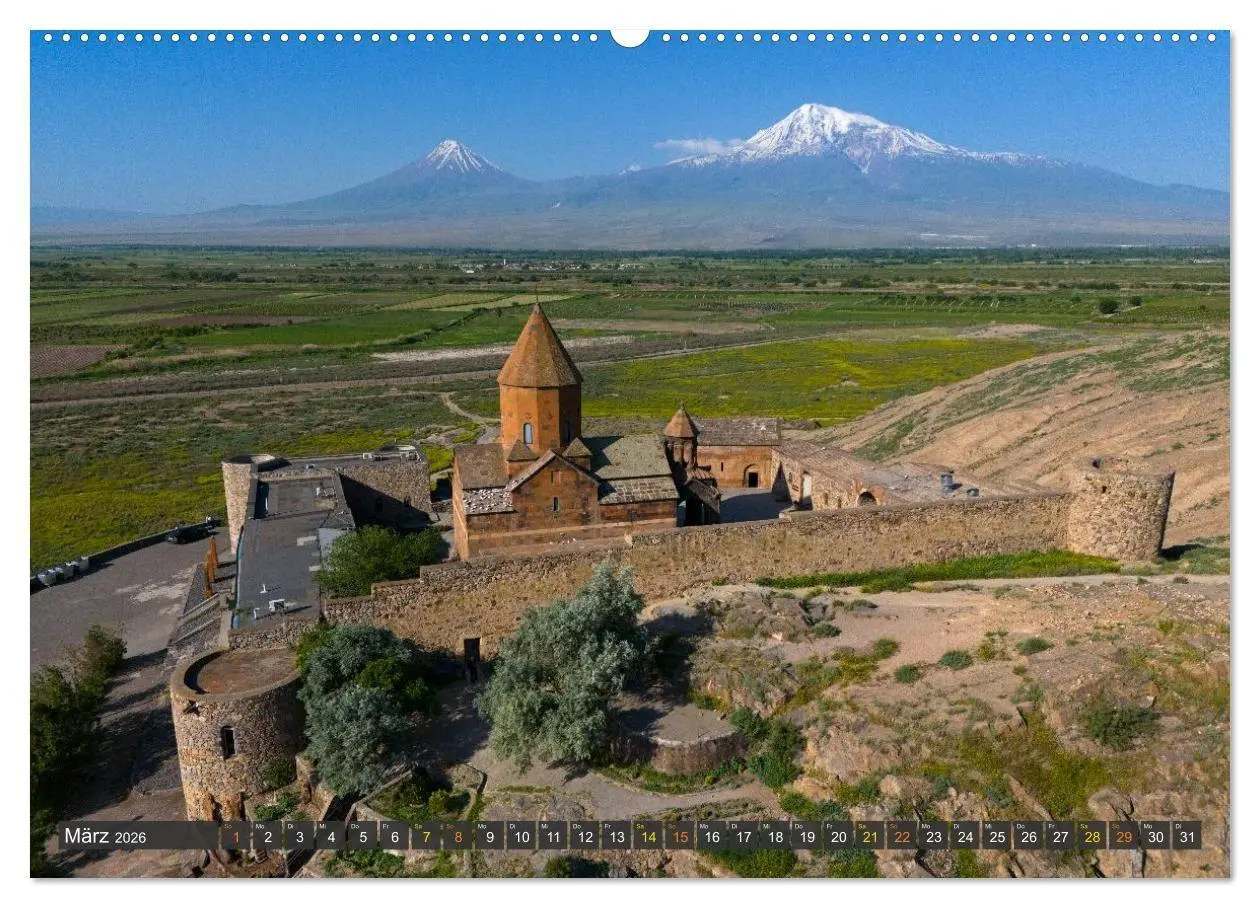 Bild: 9783516706529 | Armenien entdecken (Wandkalender 2026 DIN A2 quer), CALVENDO...