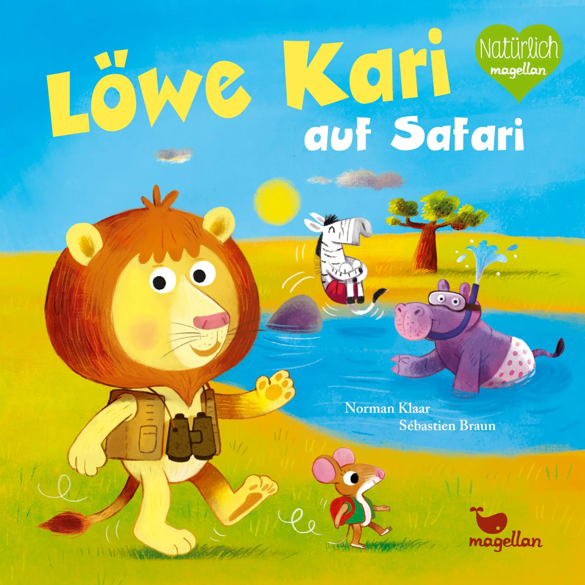 Cover: 9783734816529 | Löwe Kari auf Safari | Ein Bilderbuch ab 2 Jahren über Tiere in Afrika