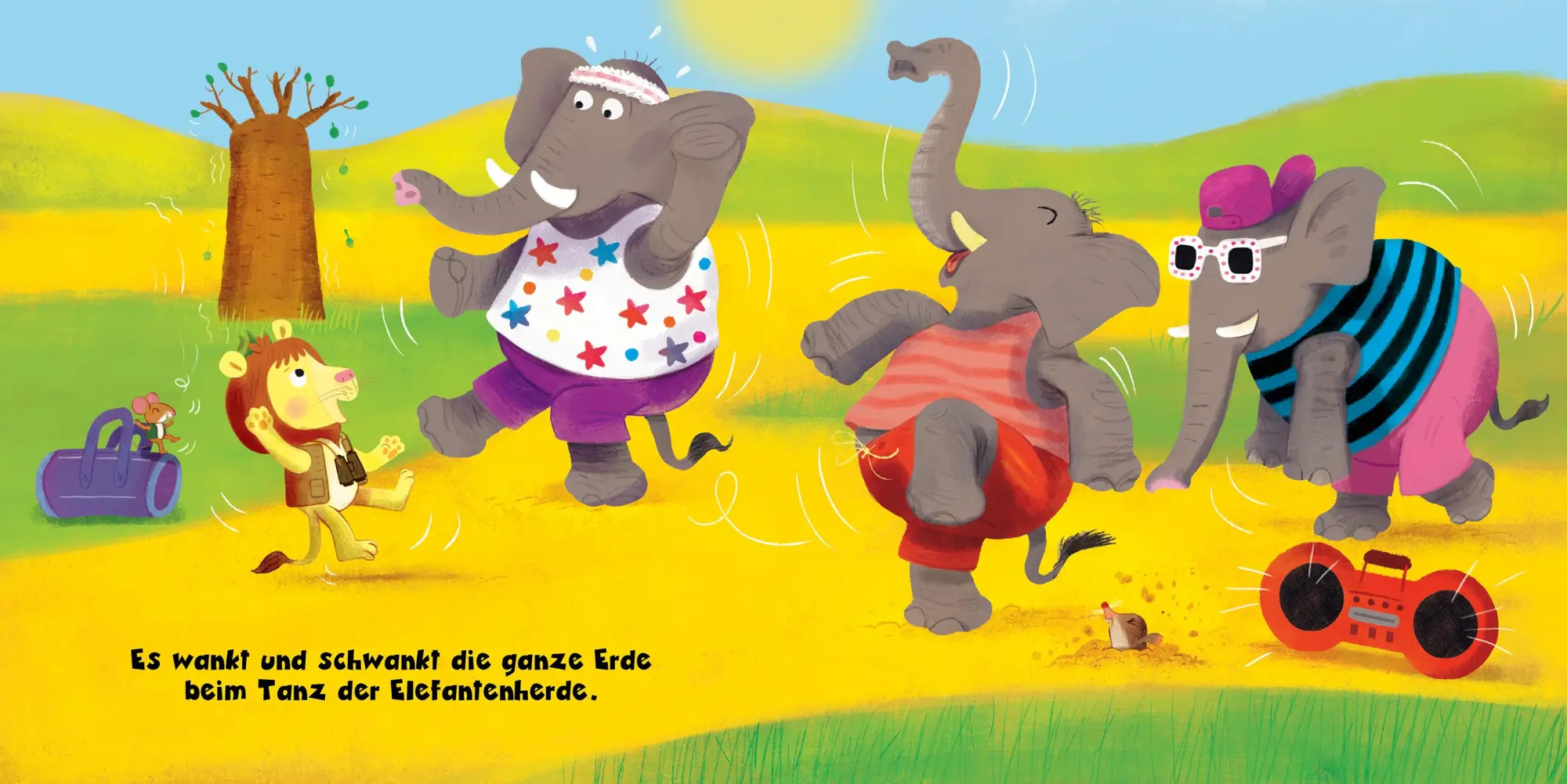 Bild: 9783734816529 | Löwe Kari auf Safari | Ein Bilderbuch ab 2 Jahren über Tiere in Afrika