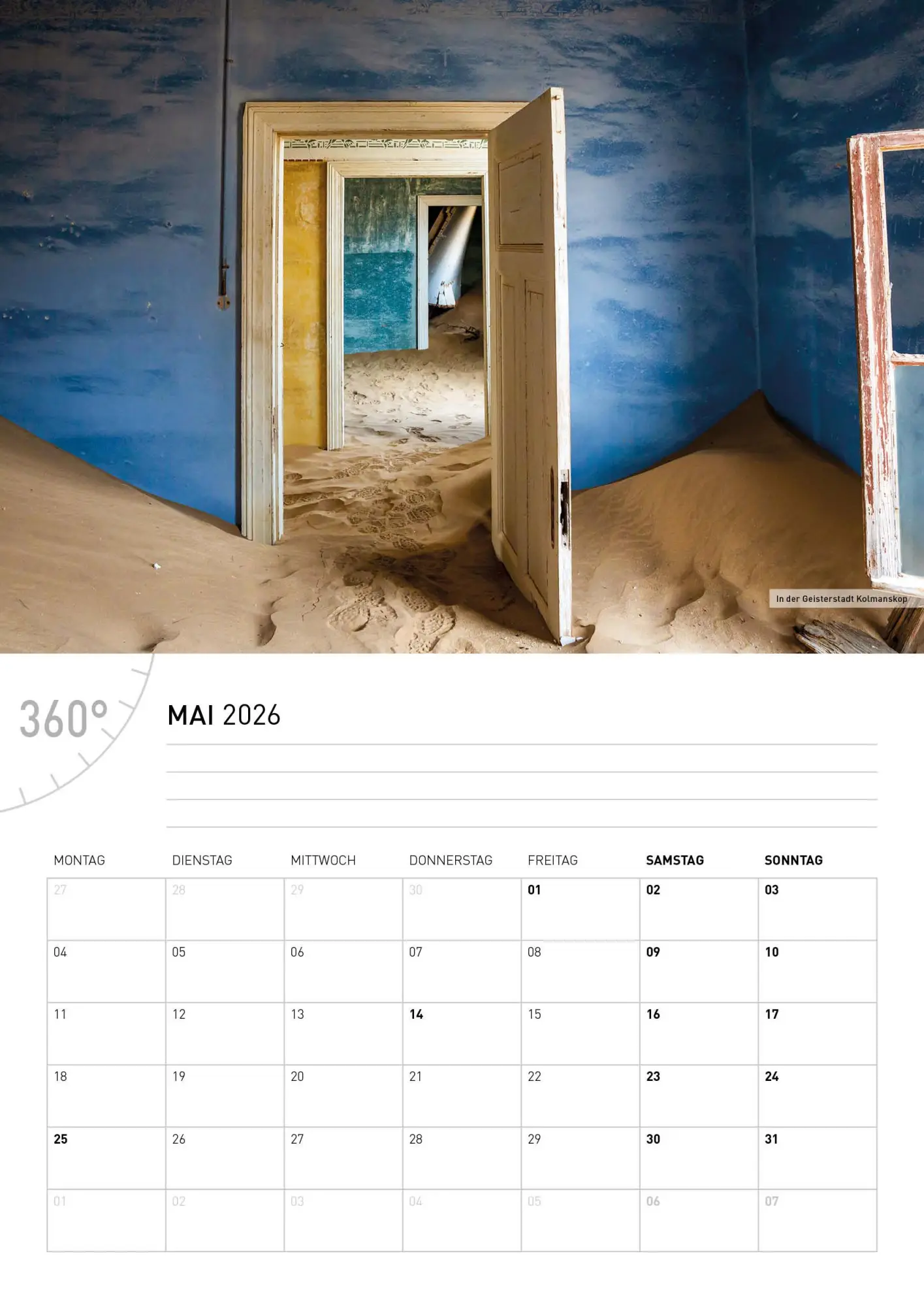 Bild: 9783968556529 | Namibia Broschürenkalender 2026 | Thomas Dreßler | Kalender | 28 S.