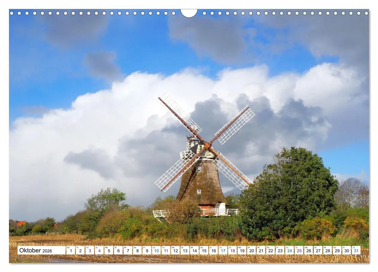 Bild: 9783457606629 | Föhr - Wasser Landschaft Wind und Meer (Wandkalender 2026 DIN A3...