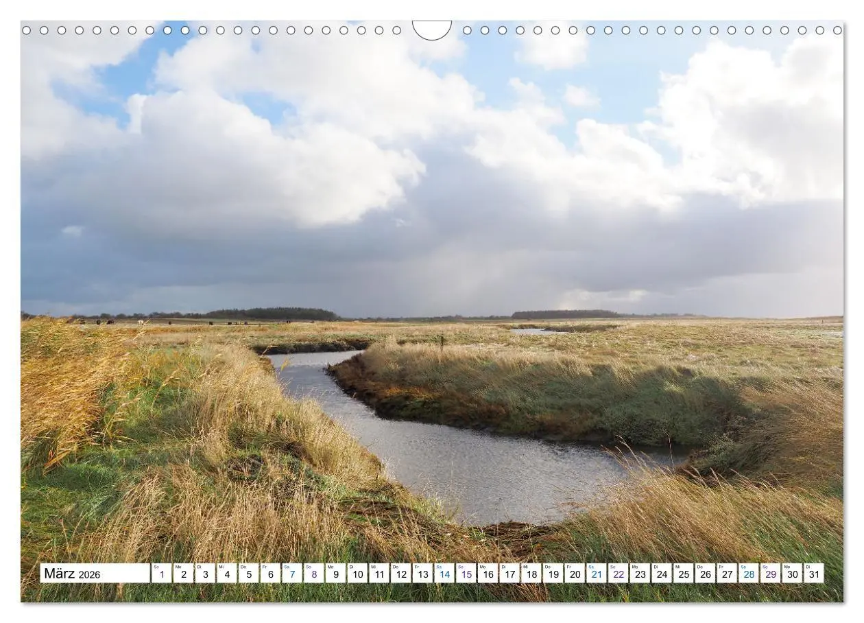 Bild: 9783457606629 | Föhr - Wasser Landschaft Wind und Meer (Wandkalender 2026 DIN A3...