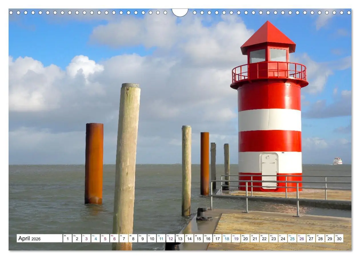 Bild: 9783457606629 | Föhr - Wasser Landschaft Wind und Meer (Wandkalender 2026 DIN A3...