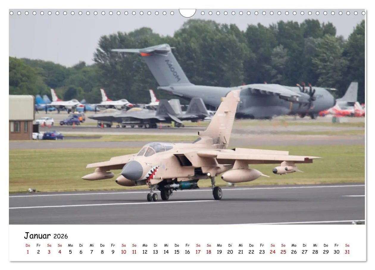 Bild: 9783457846629 | Militärjets Panavia Tornado (Wandkalender 2026 DIN A3 quer),...