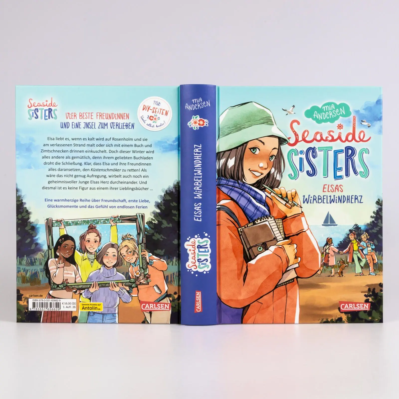Bild: 9783551656629 | Seaside Sisters 2: Elsas Wirbelwindherz | Mia Andersen | Buch | 256 S.