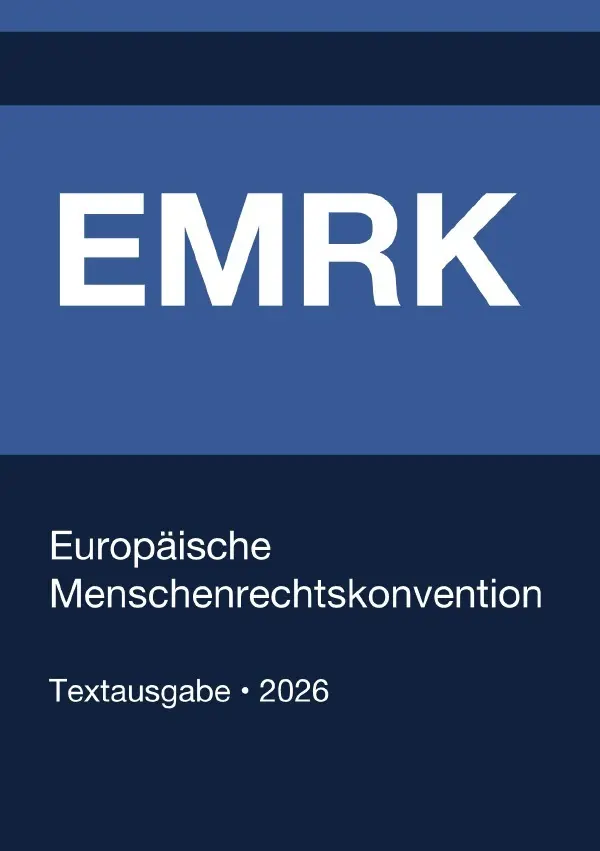 Cover: 9783565136629 | EMRK - Europäische Menschenrechtskonvention 2026 | Deutschland | Buch
