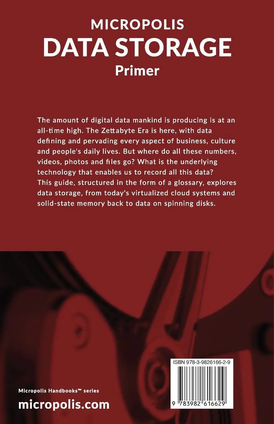 Rückseite: 9783982616629 | Micropolis Data Storage Primer | Micropolis Handbooks | Taschenbuch