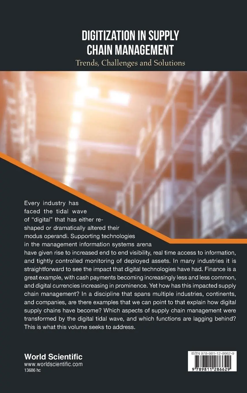 Rückseite: 9789811286629 | DIGITIZATION IN SUPPLY CHAIN MANAGEMENT | Yeniyurt | Buch | Englisch