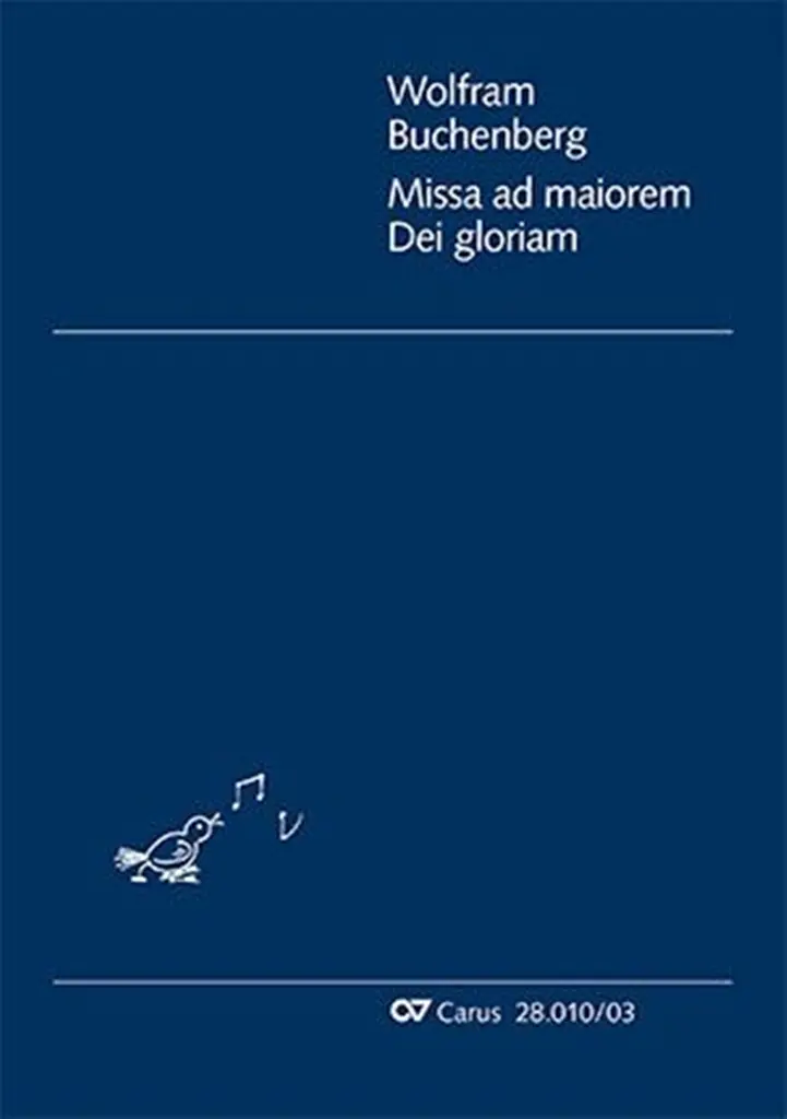Cover: 9790007296629 | Missa ad maiorem Dei gloriam | Klavierauszug | Wolfram Buchenberg
