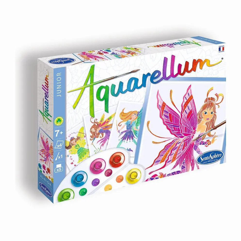 Cover: 3373910006729 | Aquarellum Junior Feen | Sentosphère | 3900672 | 2022 | SENTOSPHÈRE