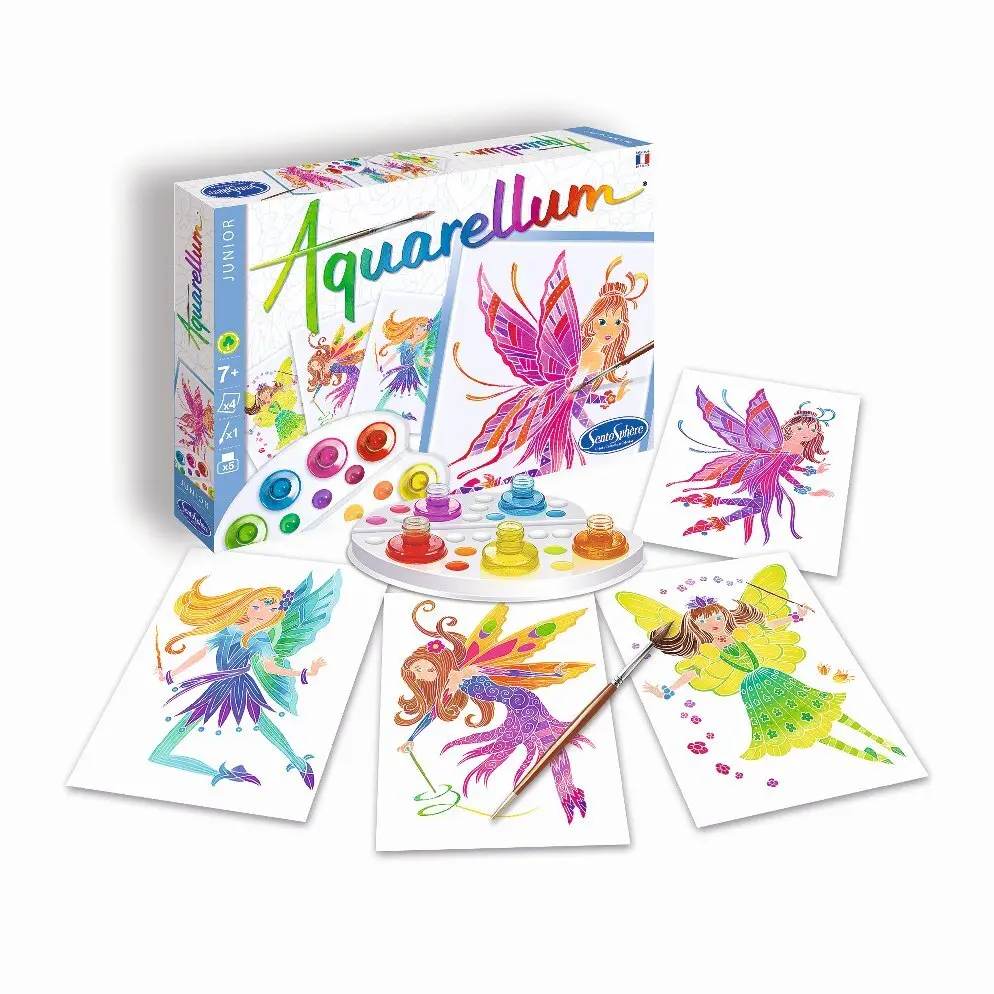 Bild: 3373910006729 | Aquarellum Junior Feen | Sentosphère | 3900672 | 2022 | SENTOSPHÈRE