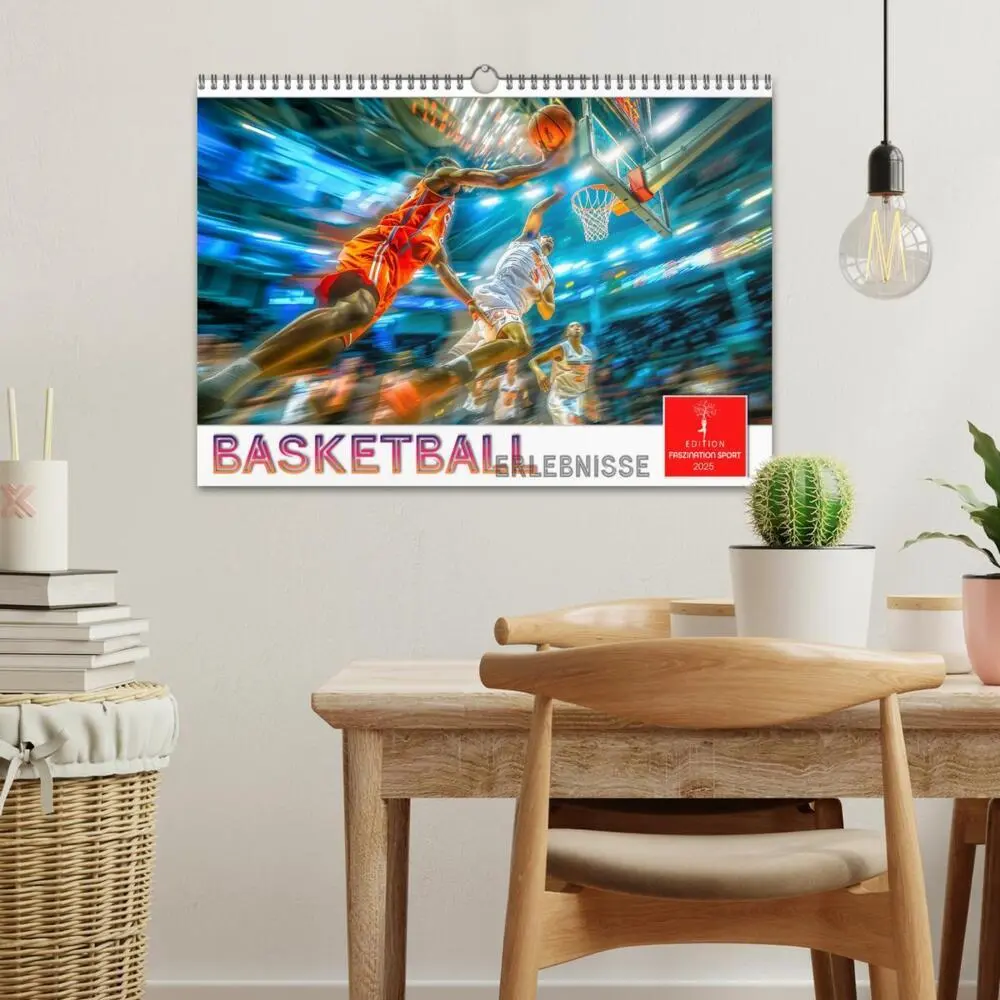 Bild: 9783457146729 | Basketball Erlebnisse (Wandkalender 2025 DIN A3 quer), CALVENDO...