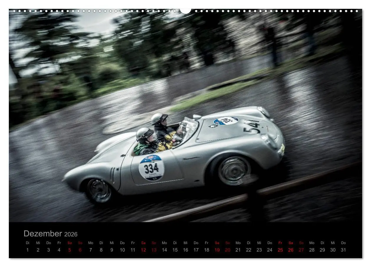 Bild: 9783457906729 | 1000 Meilen (Wandkalender 2026 DIN A2 quer), CALVENDO Monatskalender