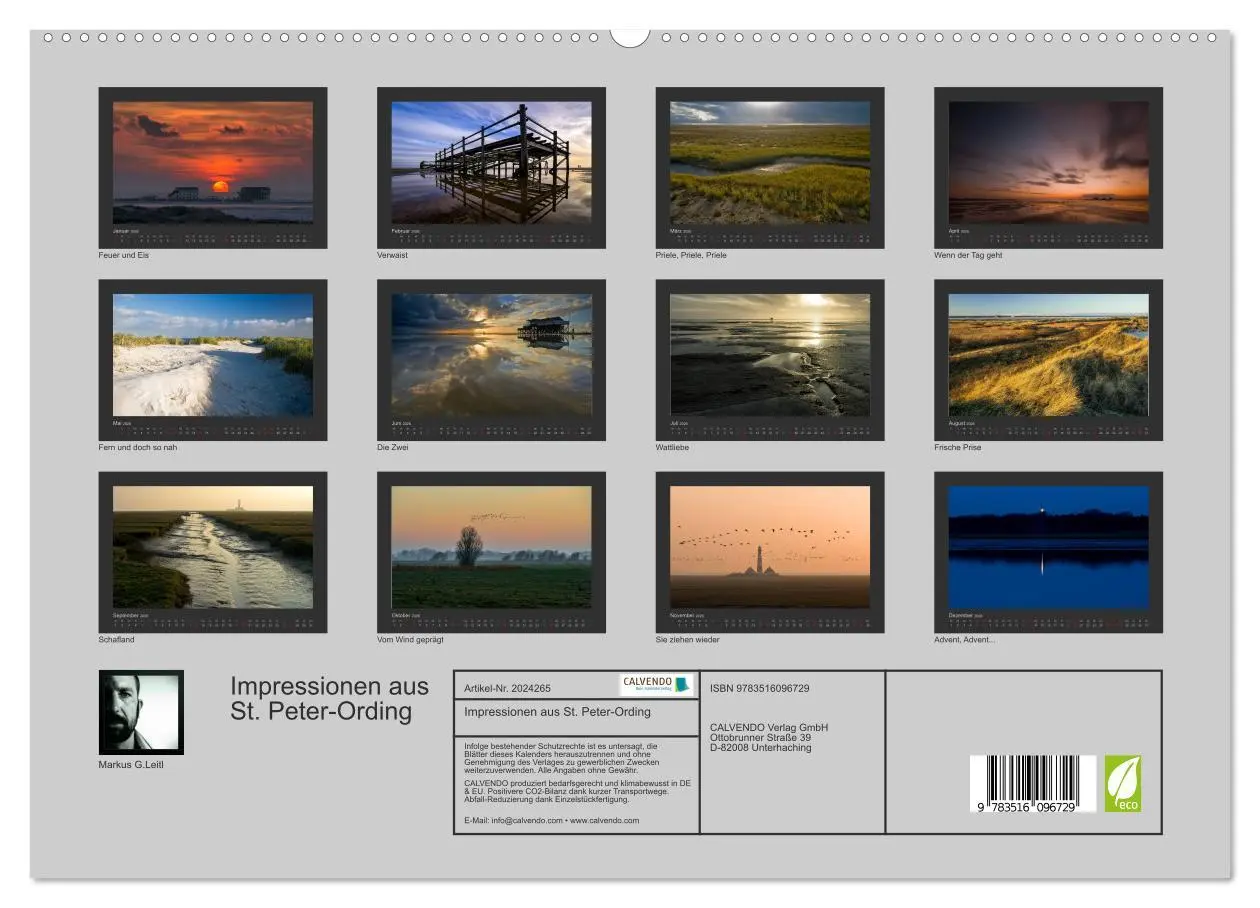 Bild: 9783516096729 | Impressionen aus St. Peter-Ording (hochwertiger Premium...