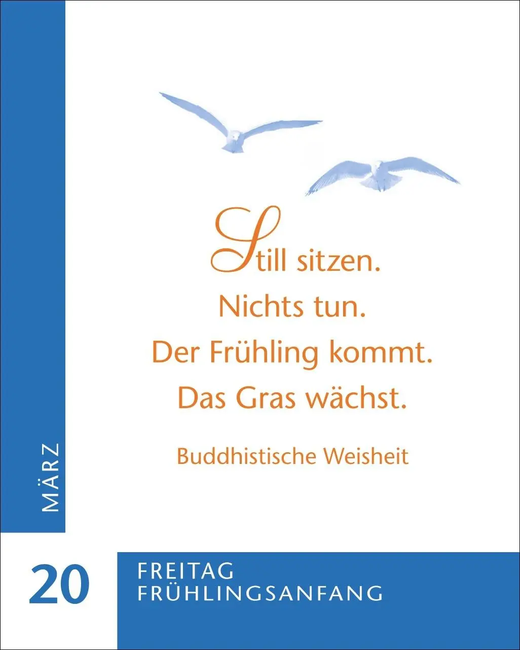 Bild: 9783840036729 | 365 gute Gedanken Mini-Geschenkkalender 2026 | Ulrike Issel | Kalender