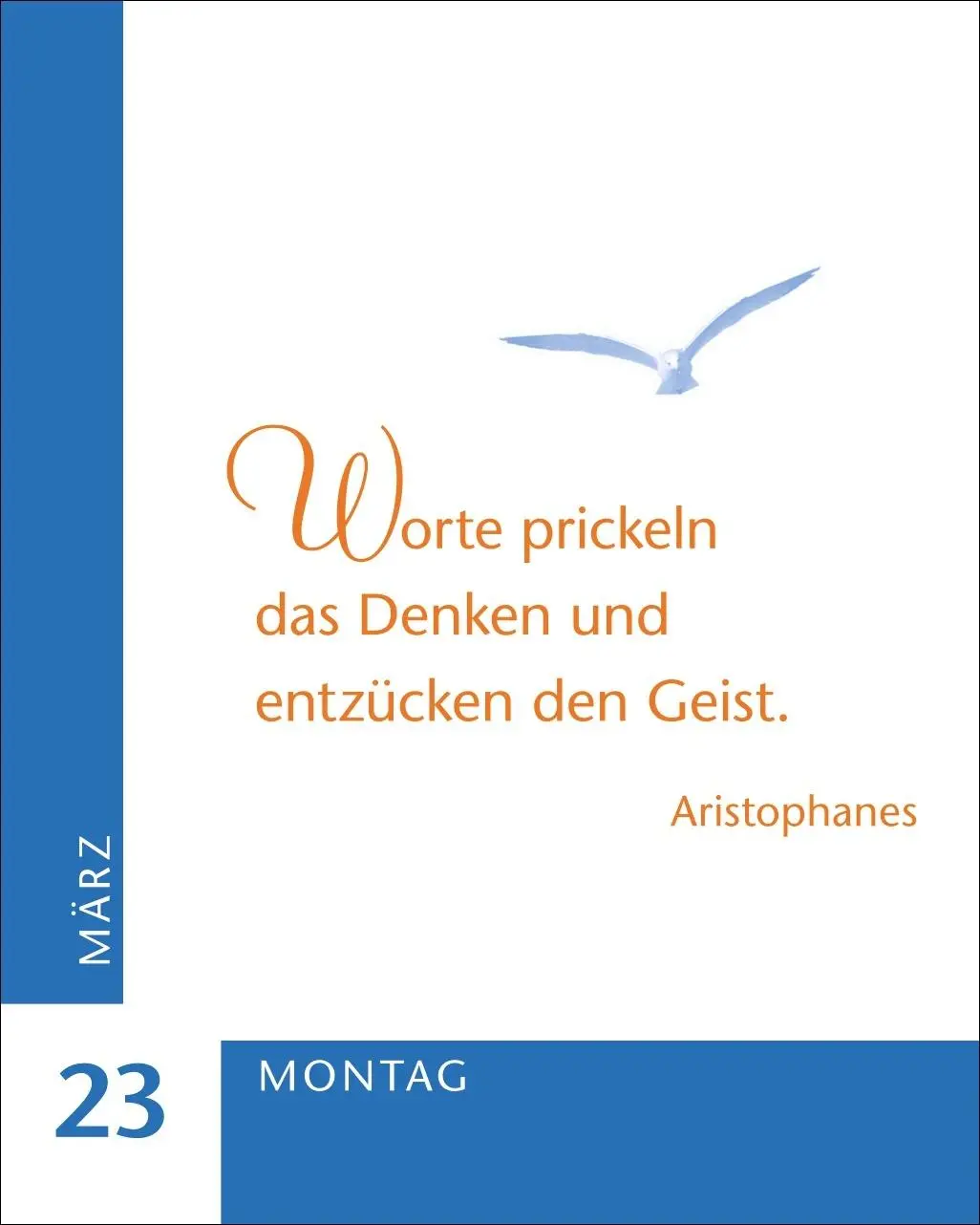 Bild: 9783840036729 | 365 gute Gedanken Mini-Geschenkkalender 2026 | Ulrike Issel | Kalender