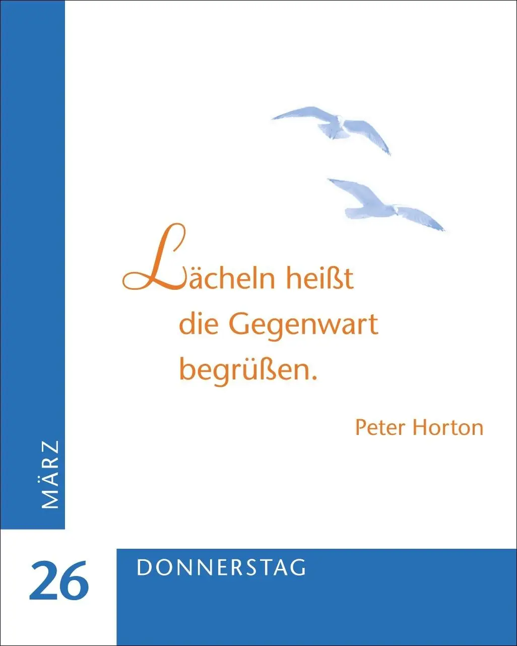 Bild: 9783840036729 | 365 gute Gedanken Mini-Geschenkkalender 2026 | Ulrike Issel | Kalender