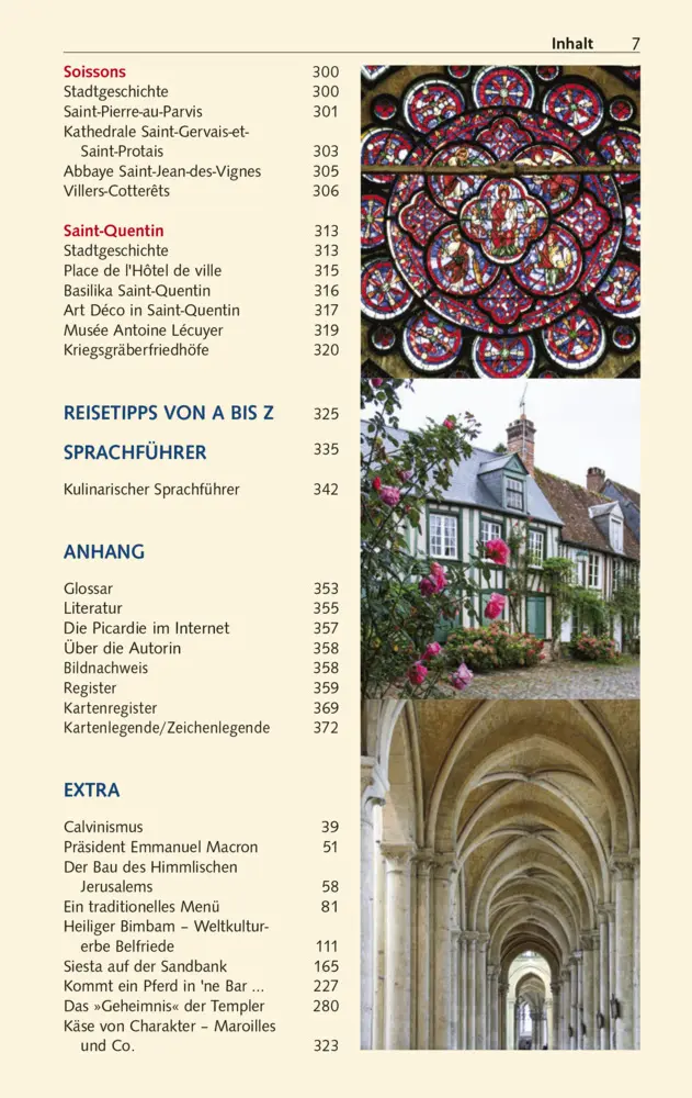 Rückseite: 9783897946729 | TRESCHER Reiseführer Picardie | Amiens, Chantilly und Somme | Buch