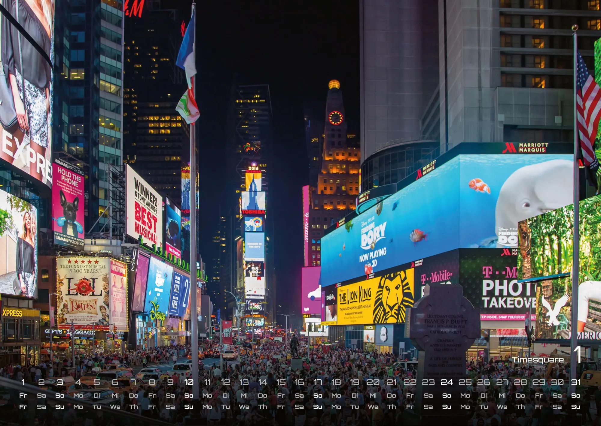 Bild: 9783986736729 | New York - die Stadt, die niemals schläft - 2027 - Kalender DIN A3