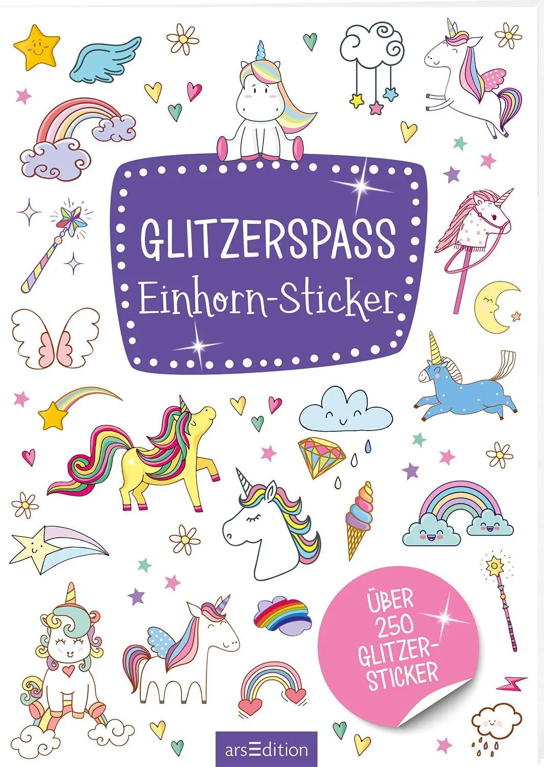 Cover: 4014489126829 | Glitzerspaß - Einhorn-Sticker | Über 250 Glitzersticker | Broschüre