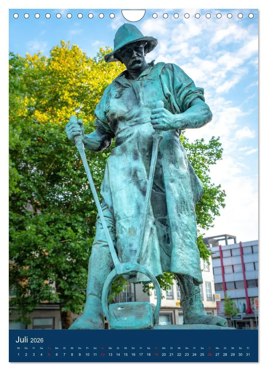 Bild: 9783516396829 | Siegener Stadtansichten (Wandkalender 2026 DIN A4 hoch), CALVENDO...