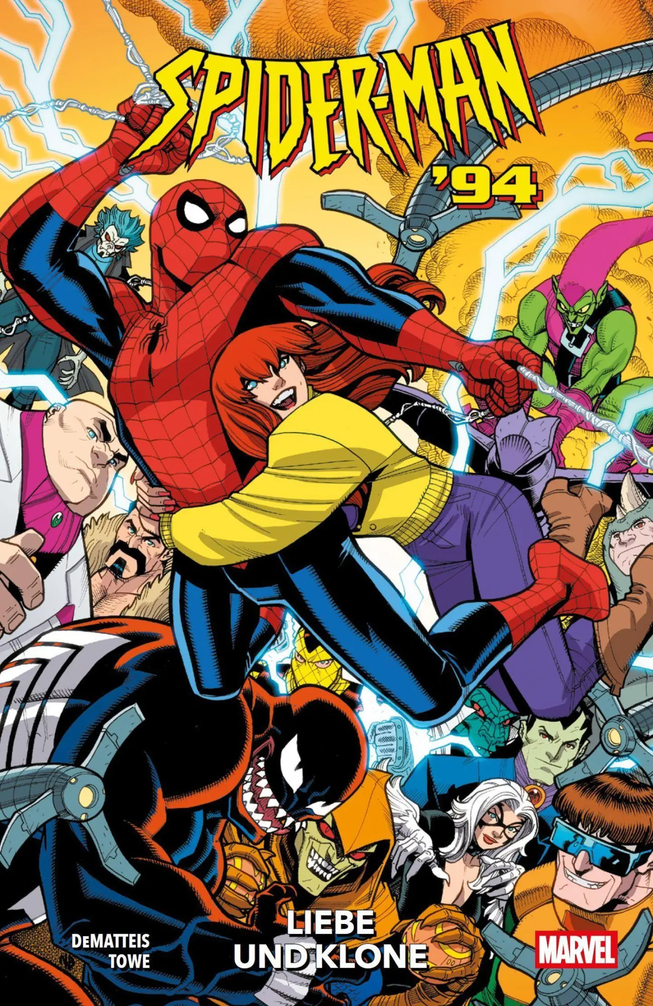 Cover: 9783741646829 | Spider-Man `94: Liebe und Klone | J. M. Dematteis (u. a.) | Buch