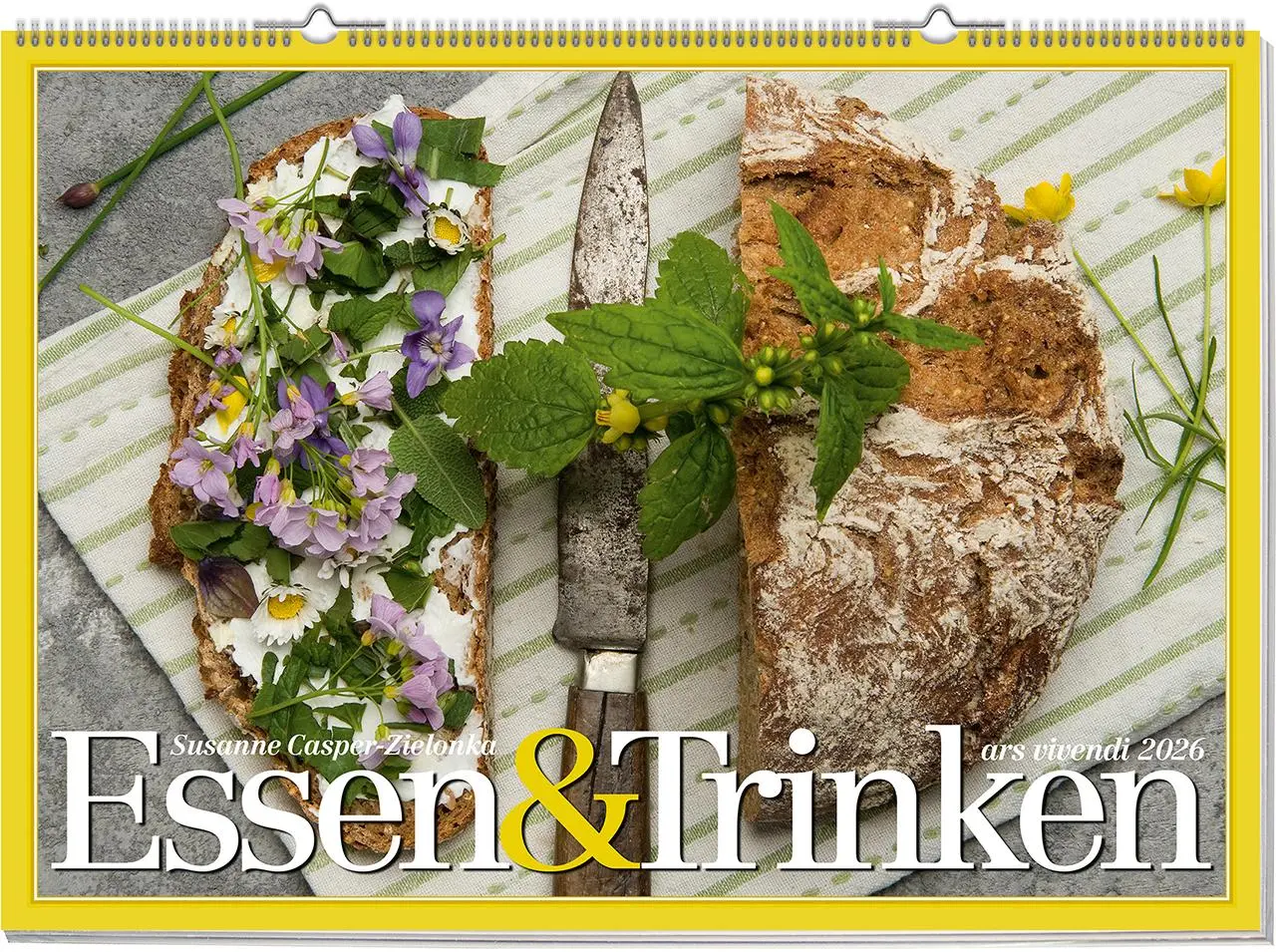 Cover: 9783747206829 | Essen &amp; Trinken 2026 | Posterkalender | Susanne Casper-Zielonka | 2026