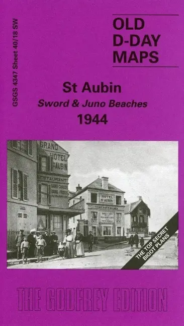 Cover: 9781841516929 | St Aubin 1944 | Sword &amp; Juno Beaches | Tony Painter | (Land-)Karte