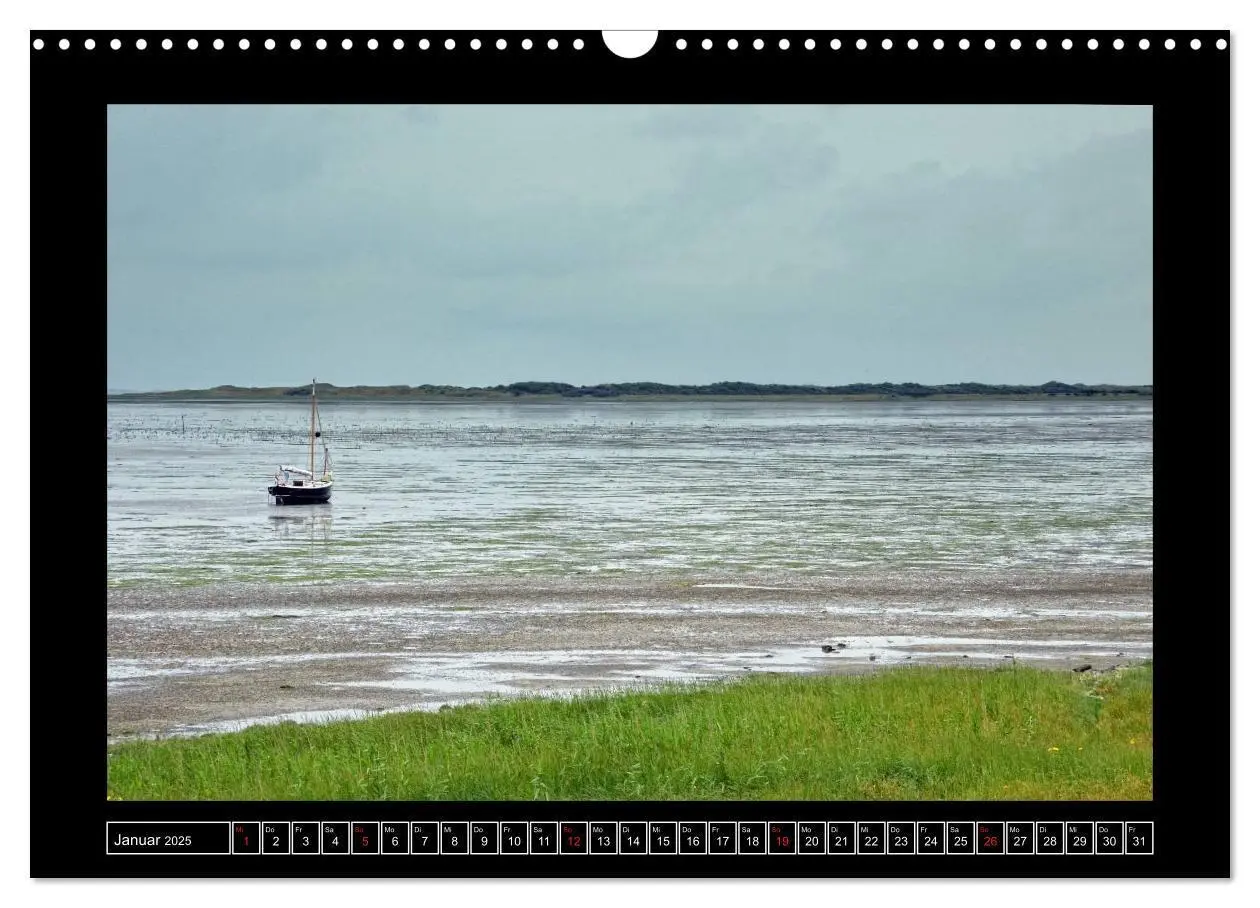 Bild: 9783435586929 | Westfriesische Inseln 2025 (Wandkalender 2025 DIN A3 quer),...