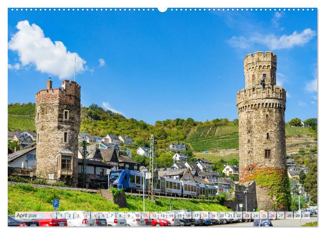 Bild: 9783457746929 | Oberwesel Impressionen (Wandkalender 2026 DIN A2 quer), CALVENDO...