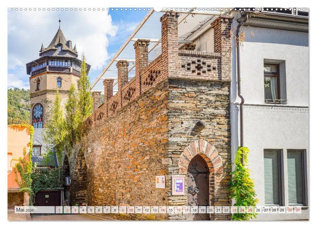 Bild: 9783457746929 | Oberwesel Impressionen (Wandkalender 2026 DIN A2 quer), CALVENDO...