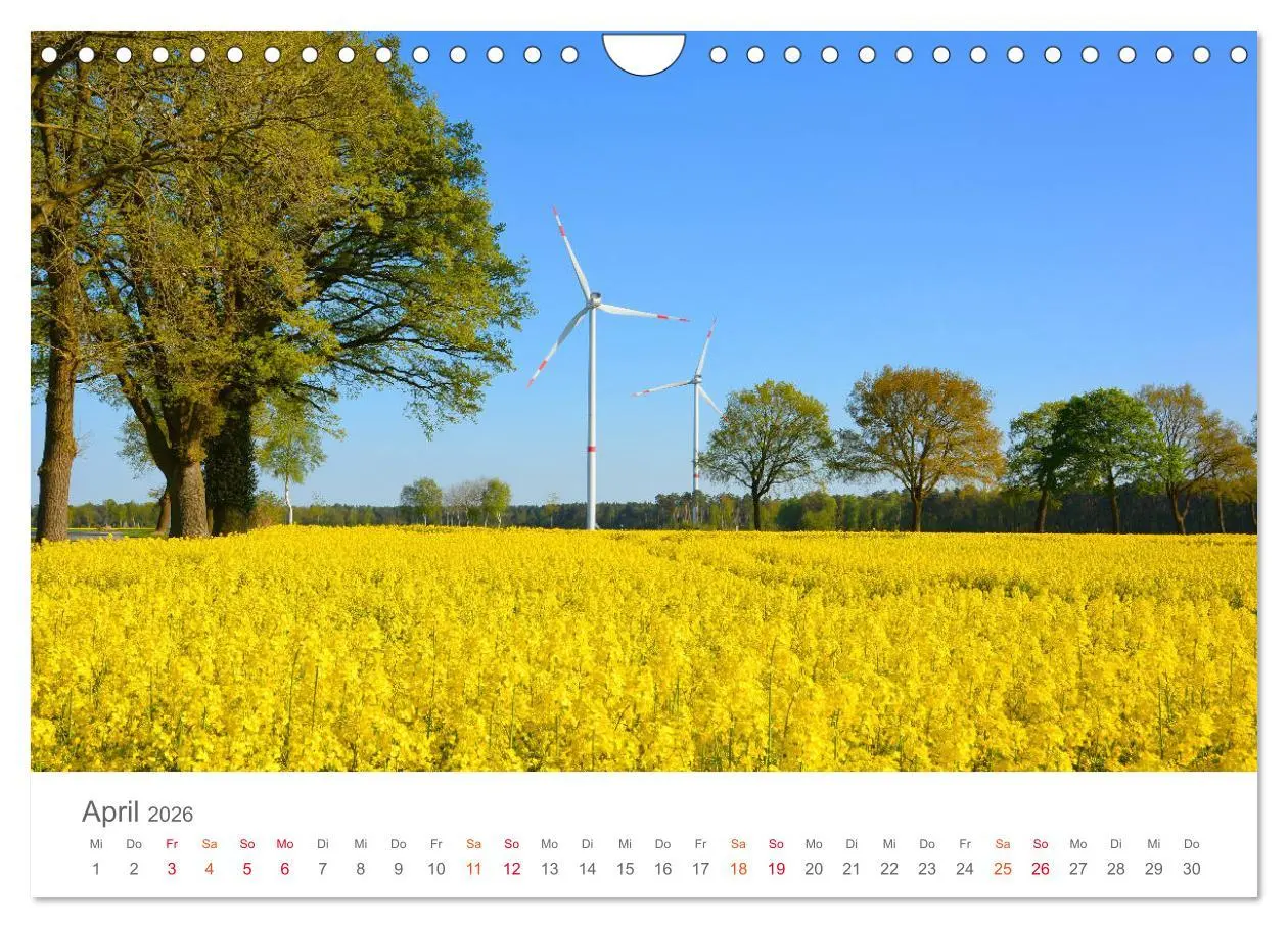 Bild: 9783457816929 | Unterwegs im Heidekreis (Wandkalender 2026 DIN A4 quer), CALVENDO...