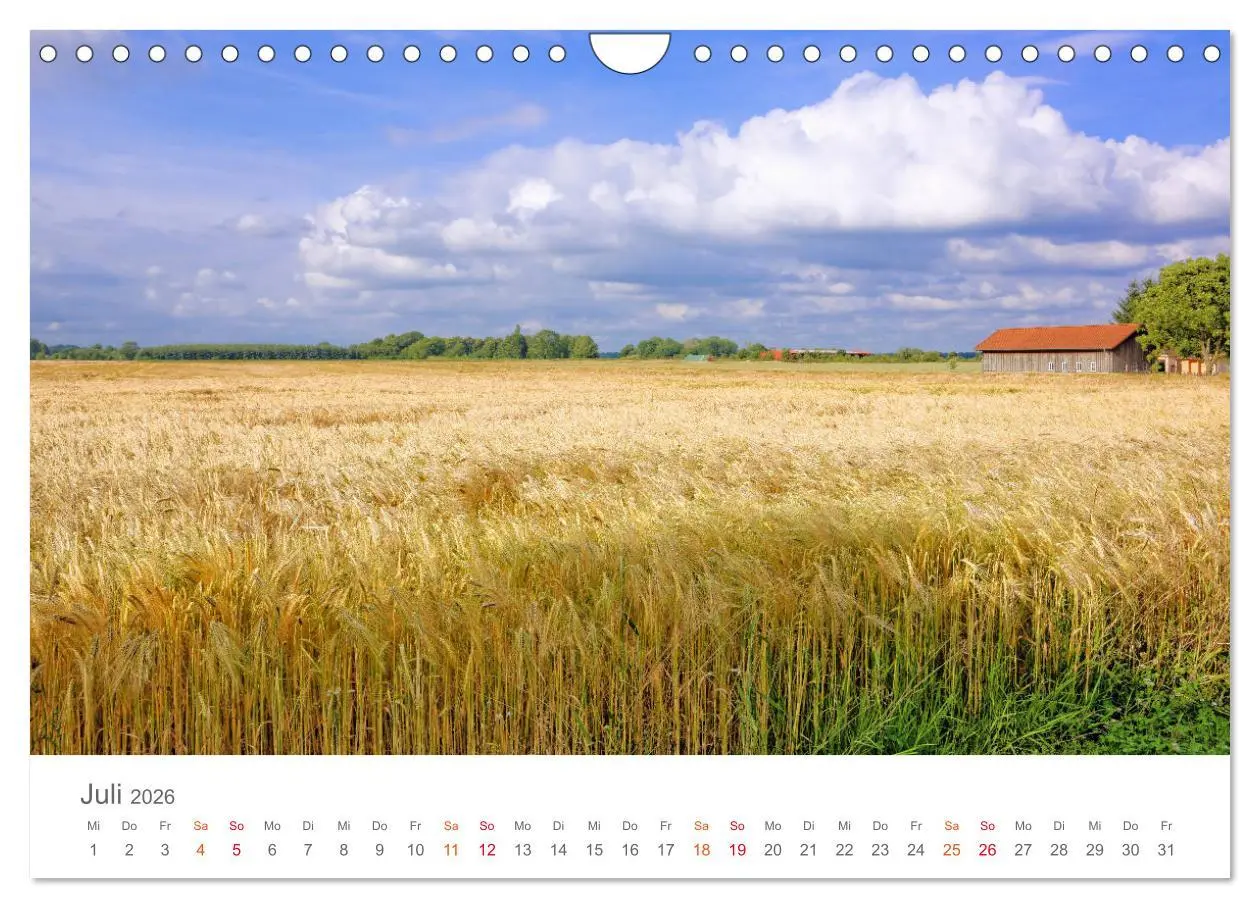 Bild: 9783457816929 | Unterwegs im Heidekreis (Wandkalender 2026 DIN A4 quer), CALVENDO...