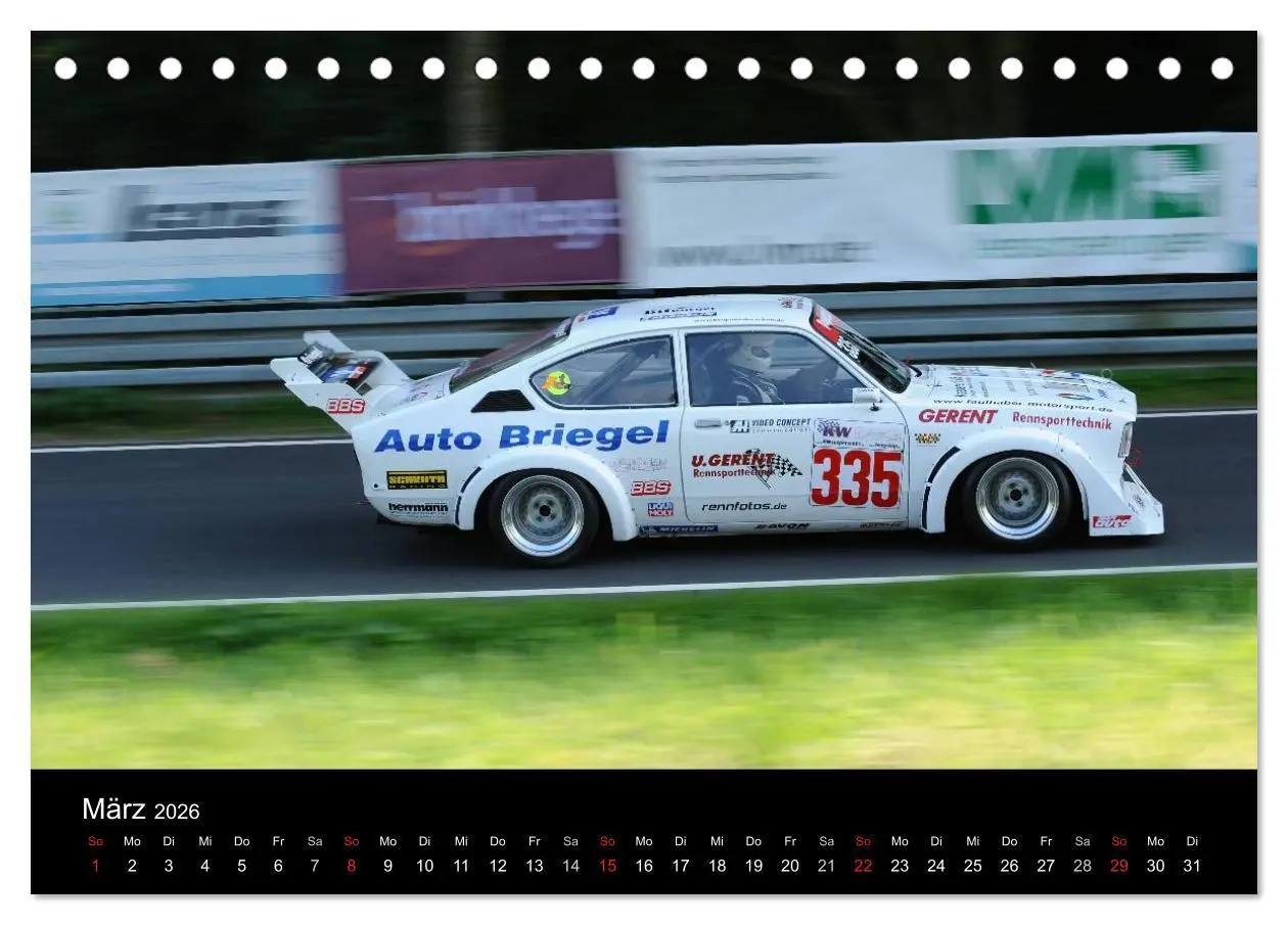 Bild: 9783516076929 | Bergrennen im Opel (Tischkalender 2026 DIN A5 quer), CALVENDO...