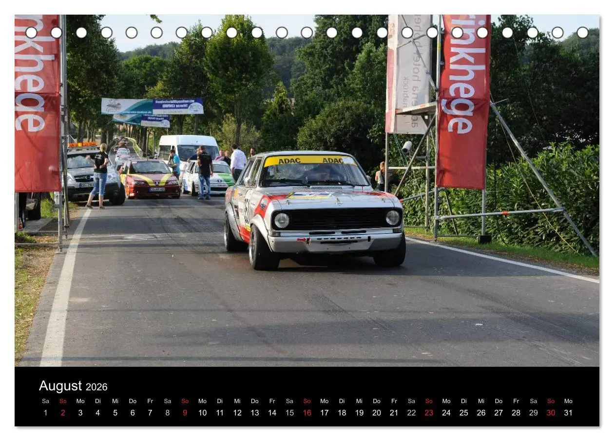 Bild: 9783516076929 | Bergrennen im Opel (Tischkalender 2026 DIN A5 quer), CALVENDO...