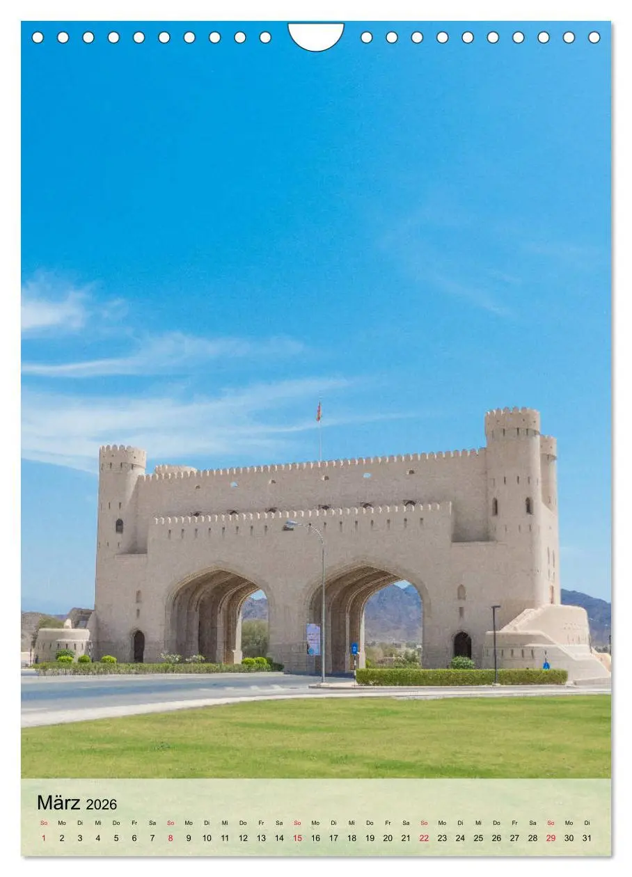 Bild: 9783516386929 | Zauberhafter Oman (Wandkalender 2026 DIN A4 hoch), CALVENDO...