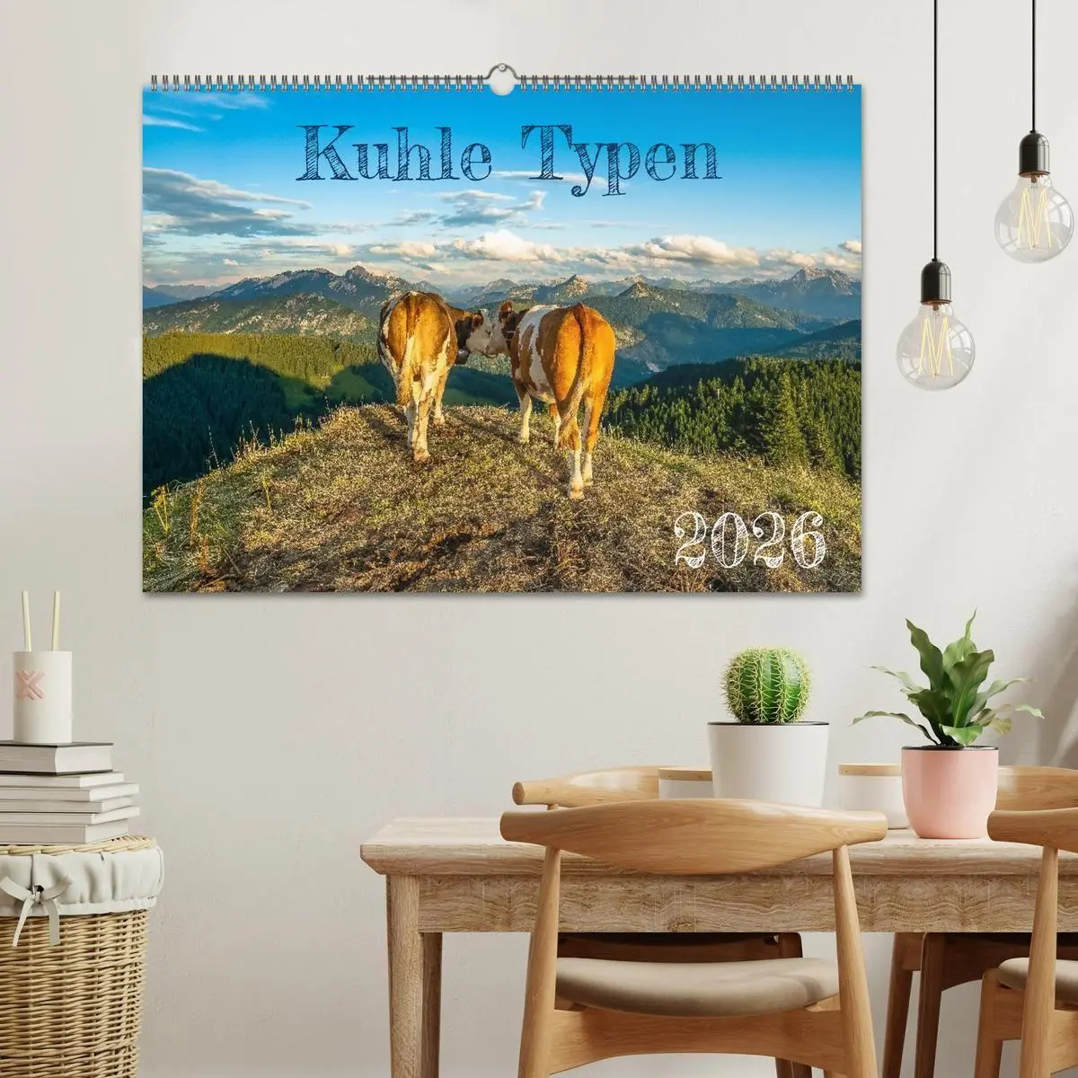 Bild: 9783516696929 | Kuhle Typen (Wandkalender 2026 DIN A2 quer), CALVENDO Monatskalender