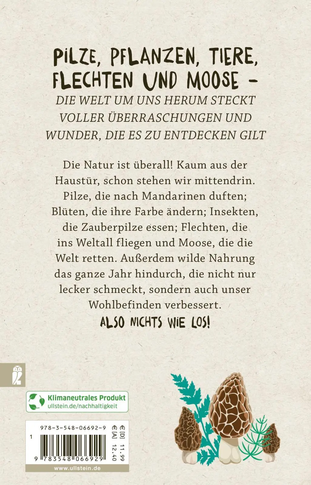 Rückseite: 9783548066929 | Mittendrin im Draußen | Norman Glatzer (u. a.) | Taschenbuch | 272 S.