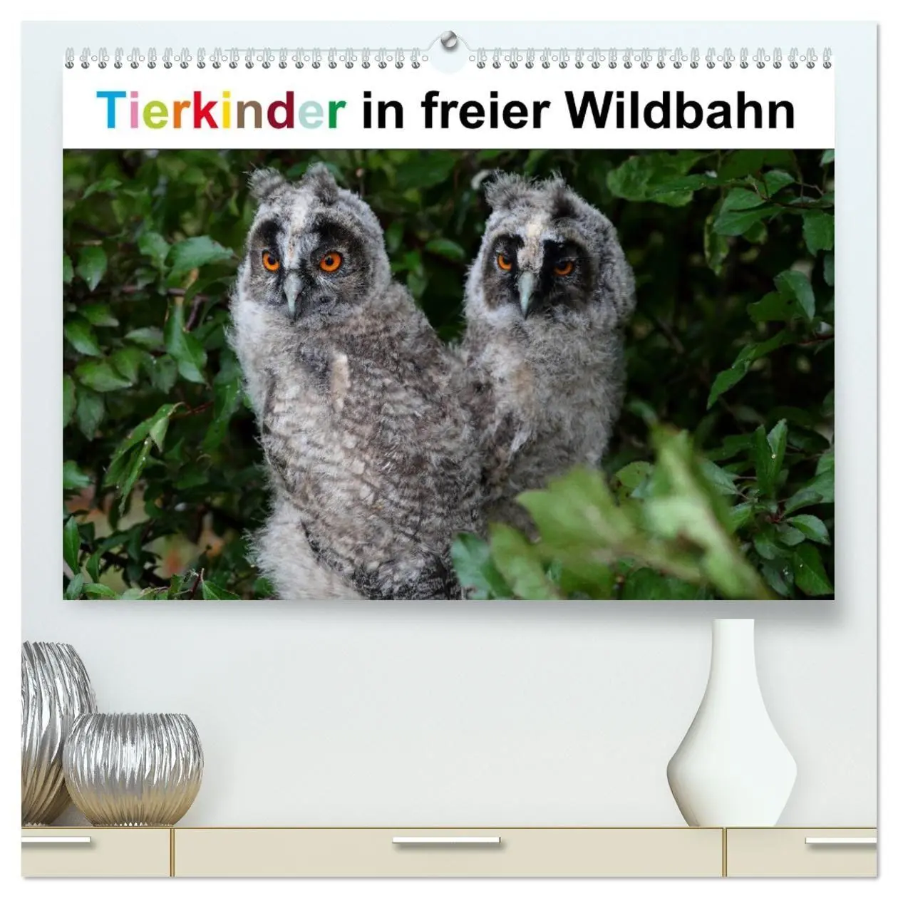 Cover: 9783569546929 | Tierkinder in freier Wildbahn (hochwertiger Premium Wandkalender...