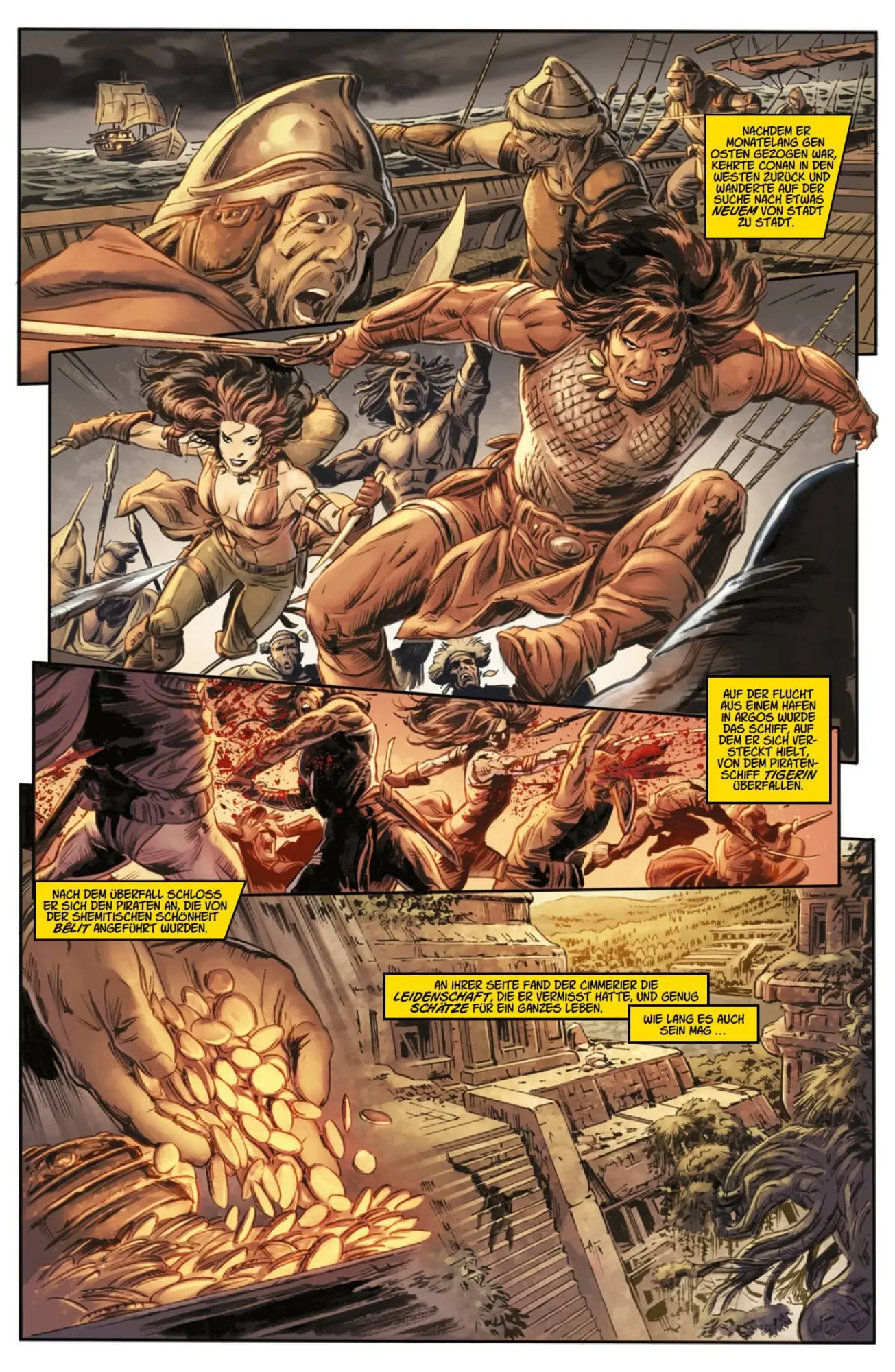 Bild: 9783741636929 | Conan der Barbar | Bd. 2 (2. Serie): Der Dieb und die Piratin | Zub