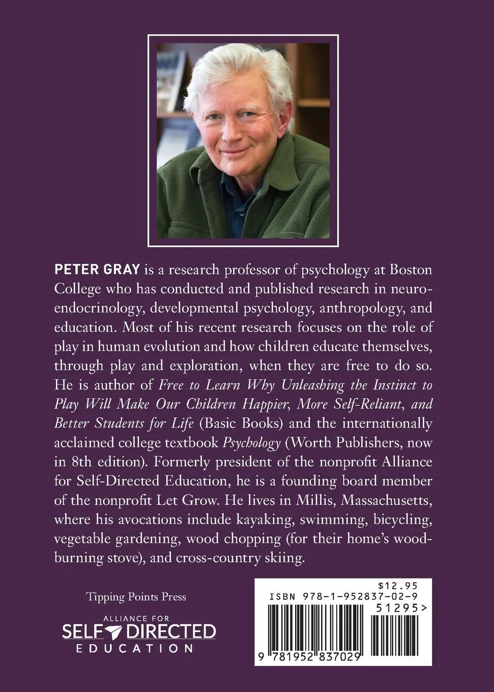 Rückseite: 9781952837029 | Evidence that Self-Directed Education Works | Peter Gray | Taschenbuch