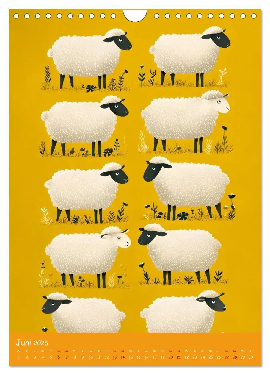Bild: 9783516727029 | Folk Art Seasons (Wandkalender 2026 DIN A4 hoch), CALVENDO...