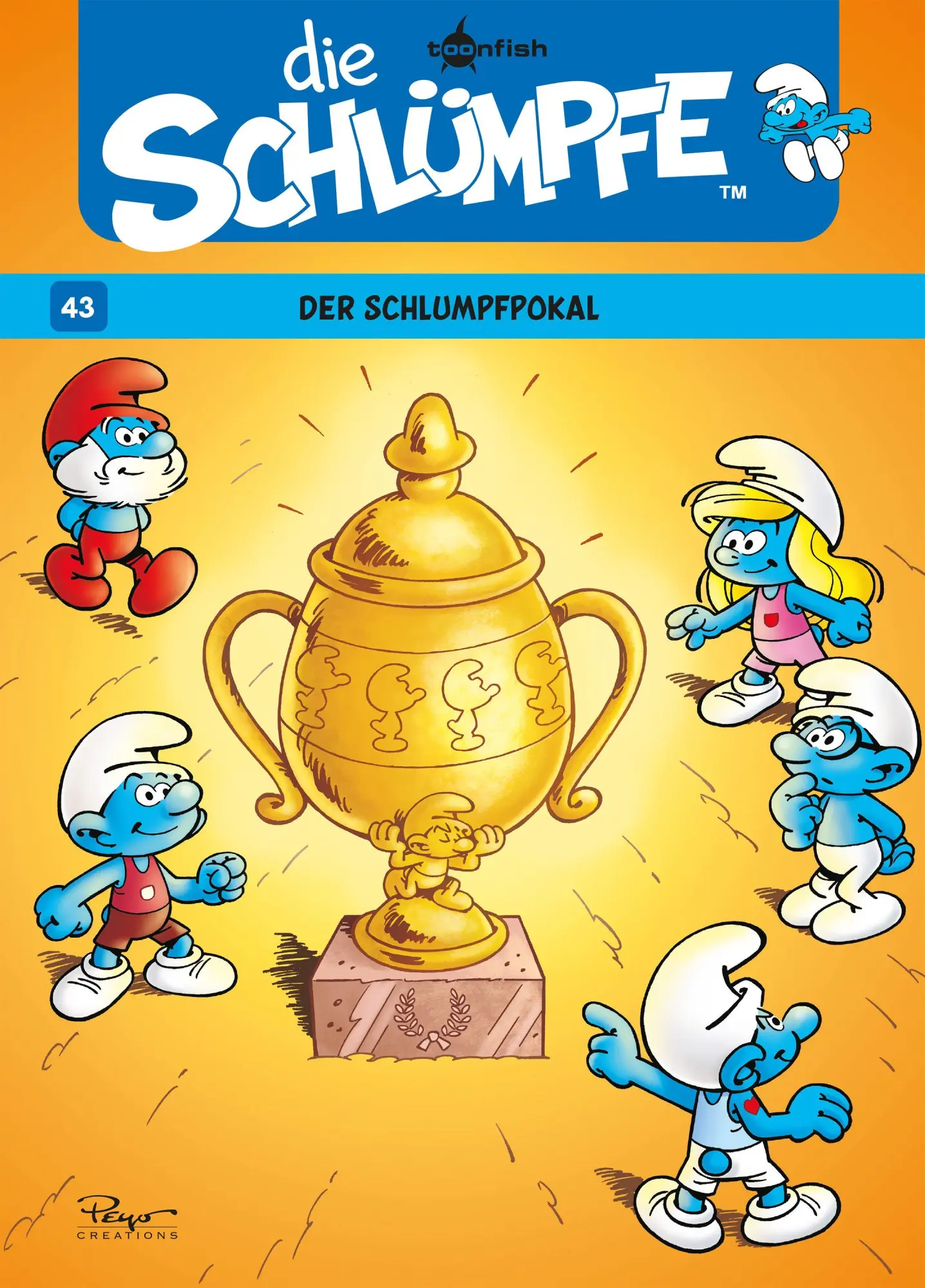 Cover: 9783987217029 | Die Schlümpfe. Band 43 | Der Schlumpfpokal | Peyo | Buch | 48 S.