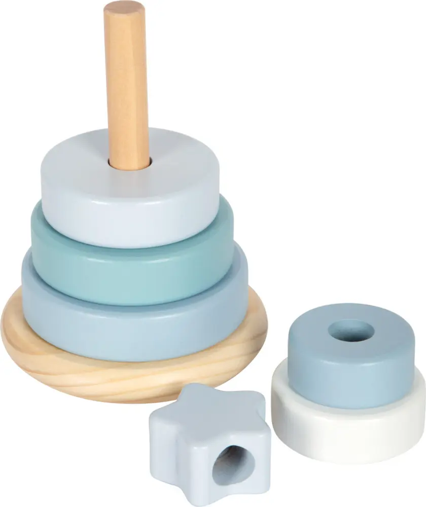 Bild: 4020972127129 | Stapelturm blau | 12712 | Deutsch | 2025 | small foot GmbH &amp; Co. KG