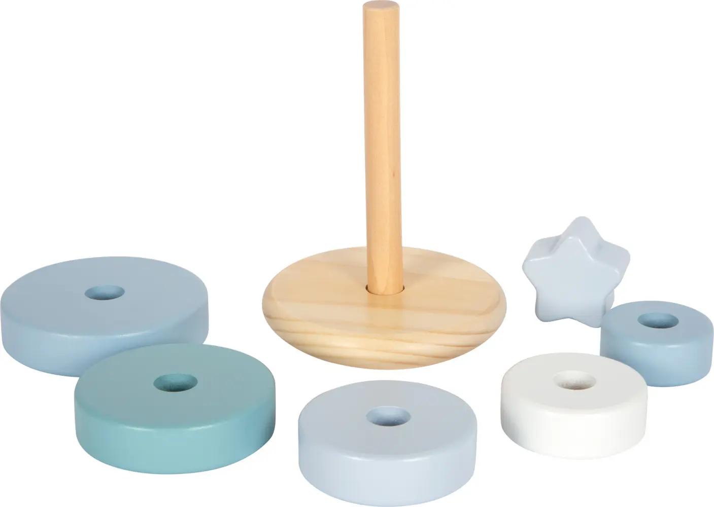 Bild: 4020972127129 | Stapelturm blau | 12712 | Deutsch | 2025 | small foot GmbH &amp; Co. KG