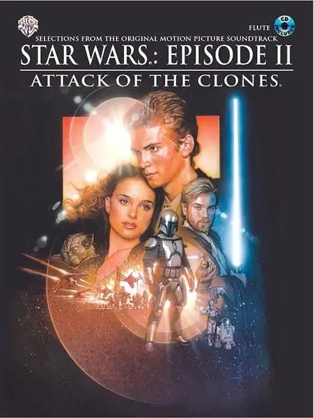 Cover: 9780757997129 | Star Wars: Episode II Attack of the Clones | Flöte (incl. CD) | Buch