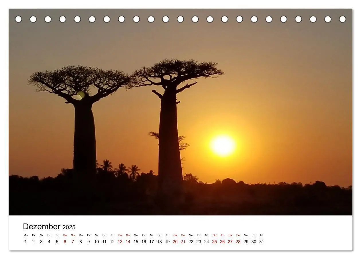 Bild: 9783383997129 | Naturparadies Madagaskar (Tischkalender 2025 DIN A5 quer), CALVENDO...